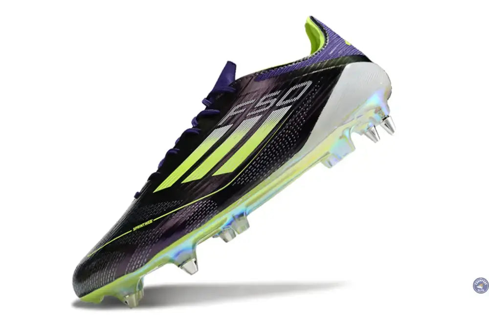 Image of F50 Languette SG Fast Reborn - Violet/Blanc/Vert ÉDITION LIMITÉE