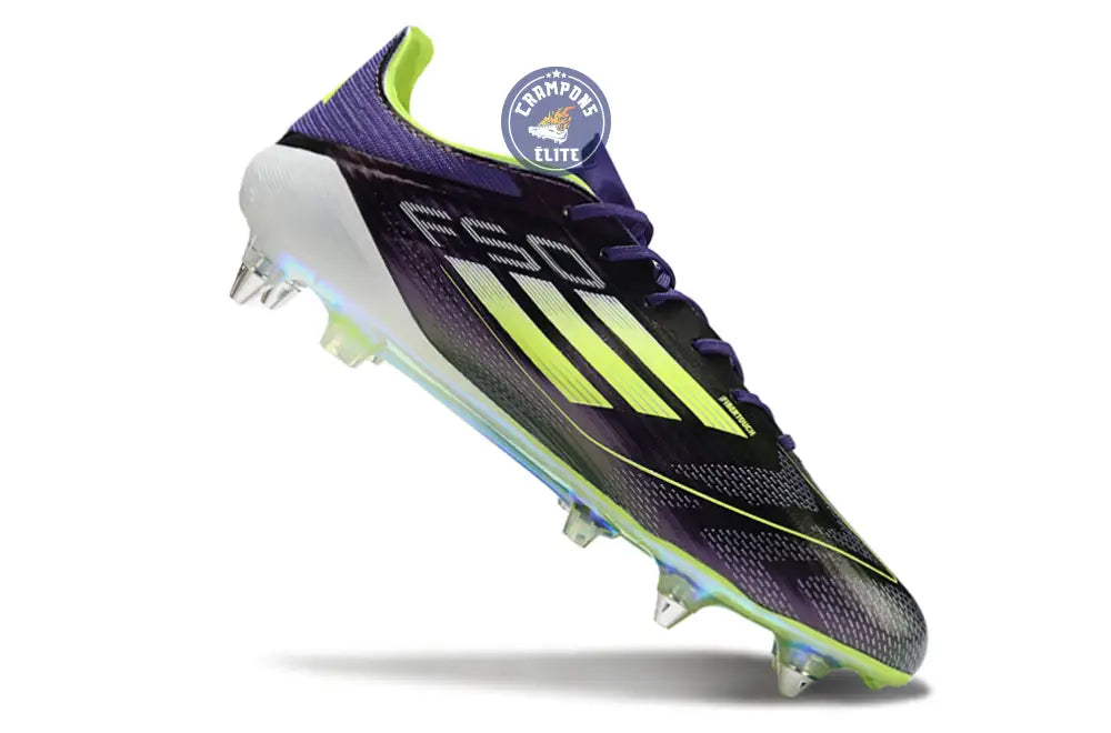 Image of F50 Languette SG Fast Reborn - Violet/Blanc/Vert ÉDITION LIMITÉE