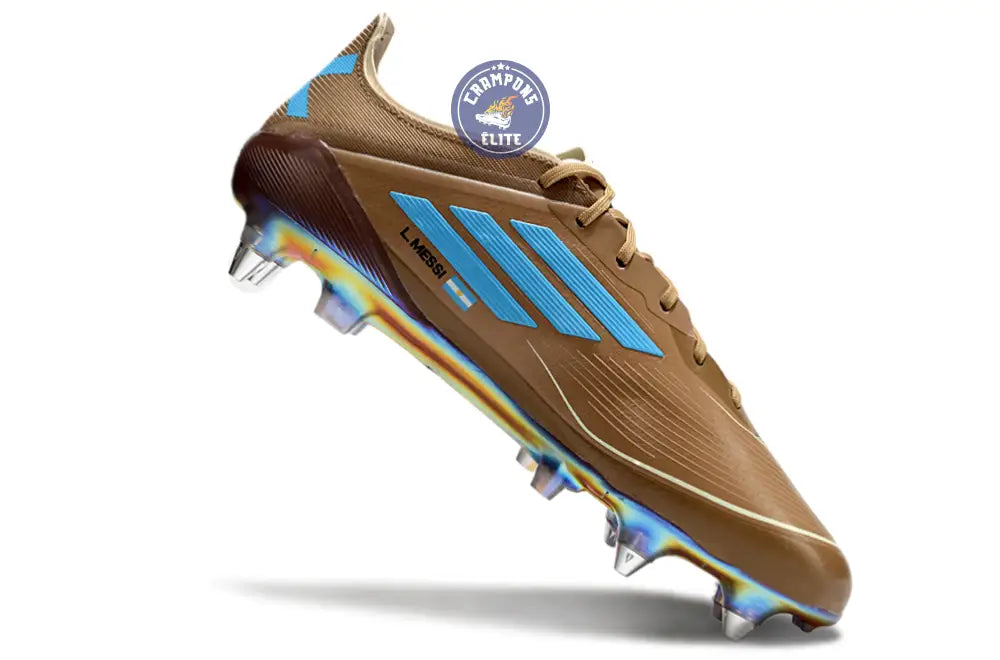 F50 Languette SG Messi X Bad Bunny Elite FG - Cardboard/Blanc/Turquoise ÉDITION LIMITÉE