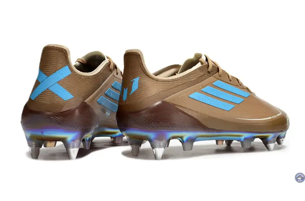 F50 Languette SG Messi X Bad Bunny Elite FG - Cardboard/Blanc/Turquoise ÉDITION LIMITÉE
