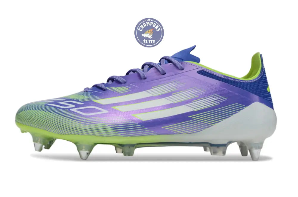 F50 Languette SG Radiant Blaze - Violet/Blanc/Vert