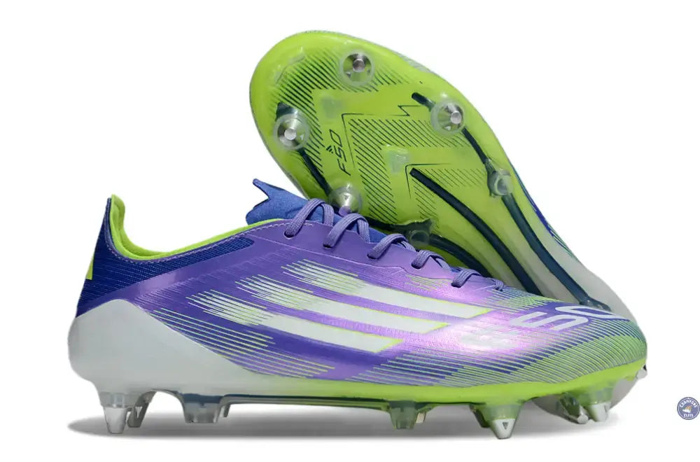 Image of F50 Languette SG Radiant Blaze - Violet/Blanc/Vert