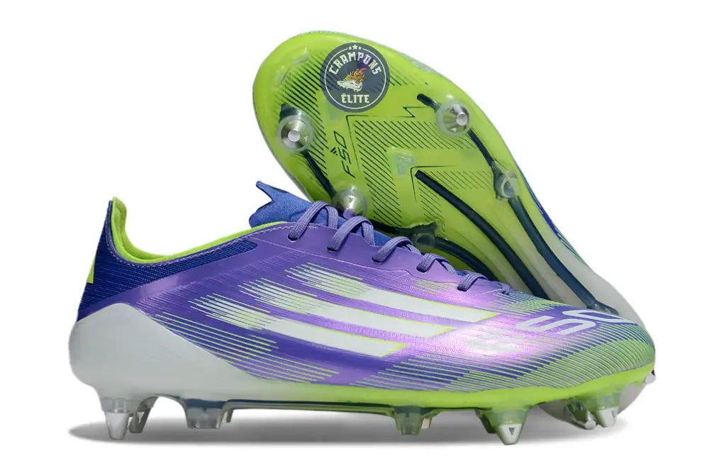 Image of F50 Languette SG Radiant Blaze - Violet/Blanc/Vert