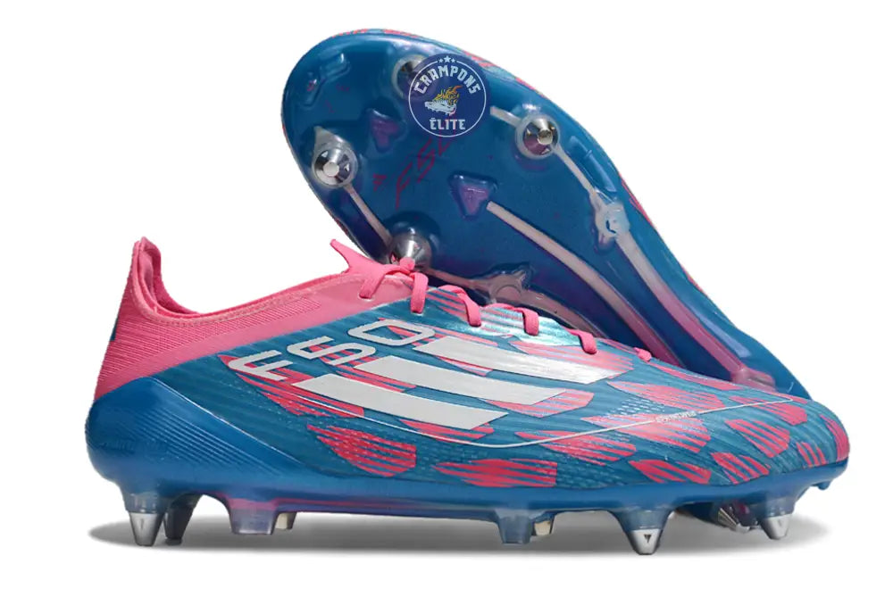 Image of F50 Languette SG Reemergence - Bleu/Blanc/Rose
