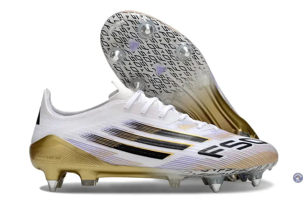 F50 Languette SG Road to Glory - Blanc/Noir/Doré