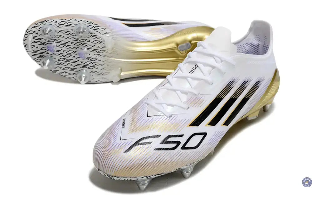 Image of F50 Languette SG Road to Glory - Blanc/Noir/Doré