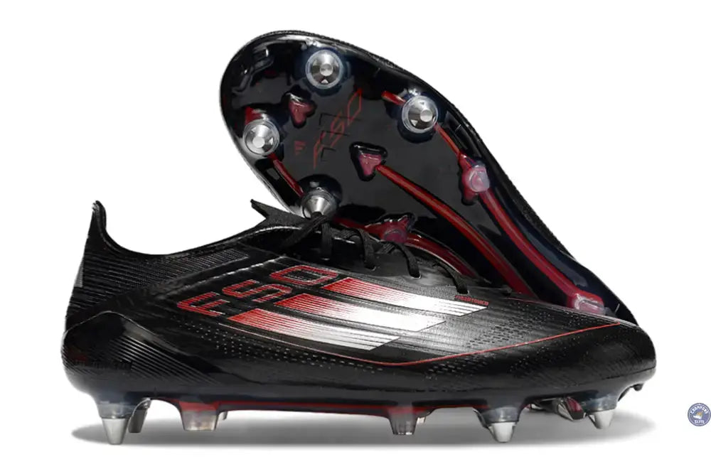 Image of F50 Languette SG Stealth Victory - Noir/Argenté/Lucid Red