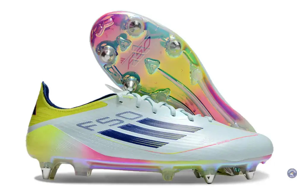 Image of F50 Languette SG Stellar Icon - Almost Blue/Bleu/Jaune