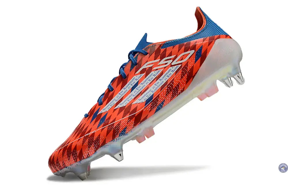 Image of F50 Languette SG Thomas Müller Raumdeuter - Rouge/Blanc/Bleu ÉDITION LIMITÉE