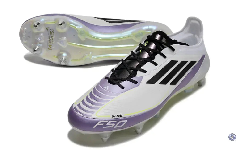 Image of F50 Languette SG Triunfo Estelar - Blanc/Noir/Violet