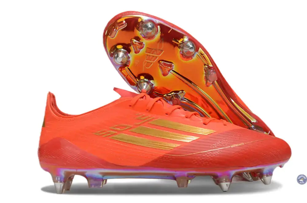 F50 Languette SG Two Horizons - Rouge/Doré/Rouge ÉDITION LIMITÉE