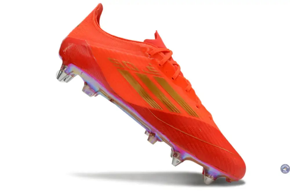 Image of F50 Languette SG Two Horizons - Rouge/Doré/Rouge ÉDITION LIMITÉE