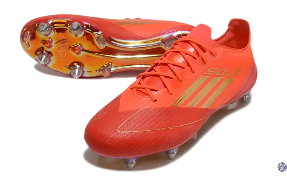 F50 Languette SG Two Horizons - Rouge/Doré/Rouge ÉDITION LIMITÉE
