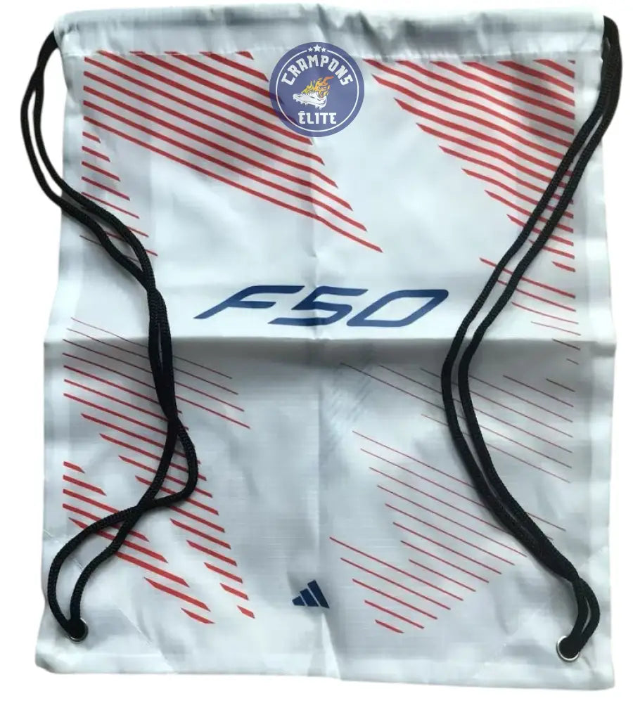 F50 MESSI ELITE FG PRESTIG10 - BLANC/LUCID RED/ARGENTÉ