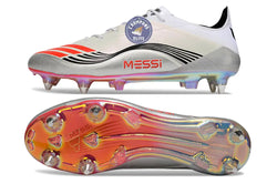 Image of F50 MESSI ELITE SG PRESTIG10 - BLANC/LUCID RED/ARGENTÉ
