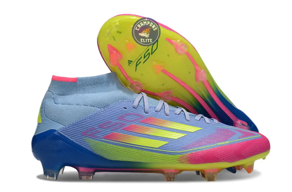 Image of F50 Montante FG Mid Celestial Victory - Blue Fusion/Vert/Rose