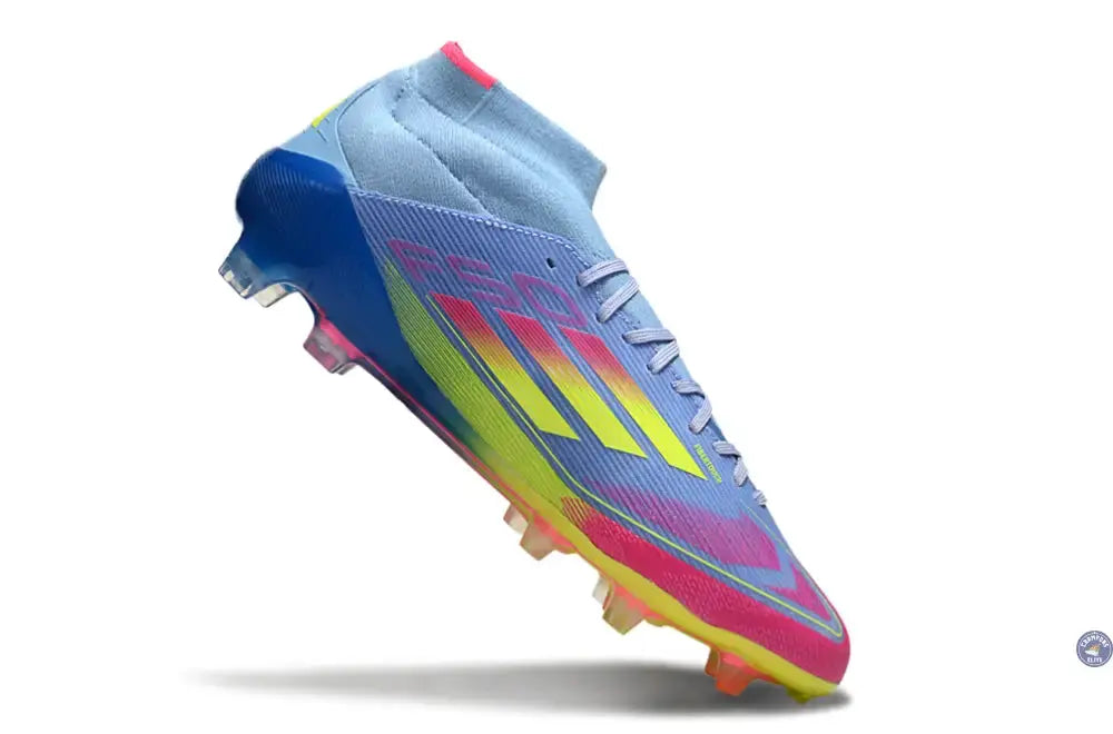 Image of F50 Montante FG Mid Celestial Victory - Blue Fusion/Vert/Rose