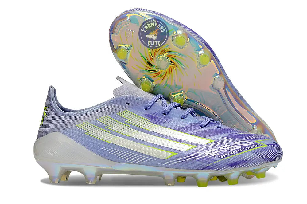 Image of F50 MESSI ELITE FG - Violet/Jaune/Blanc