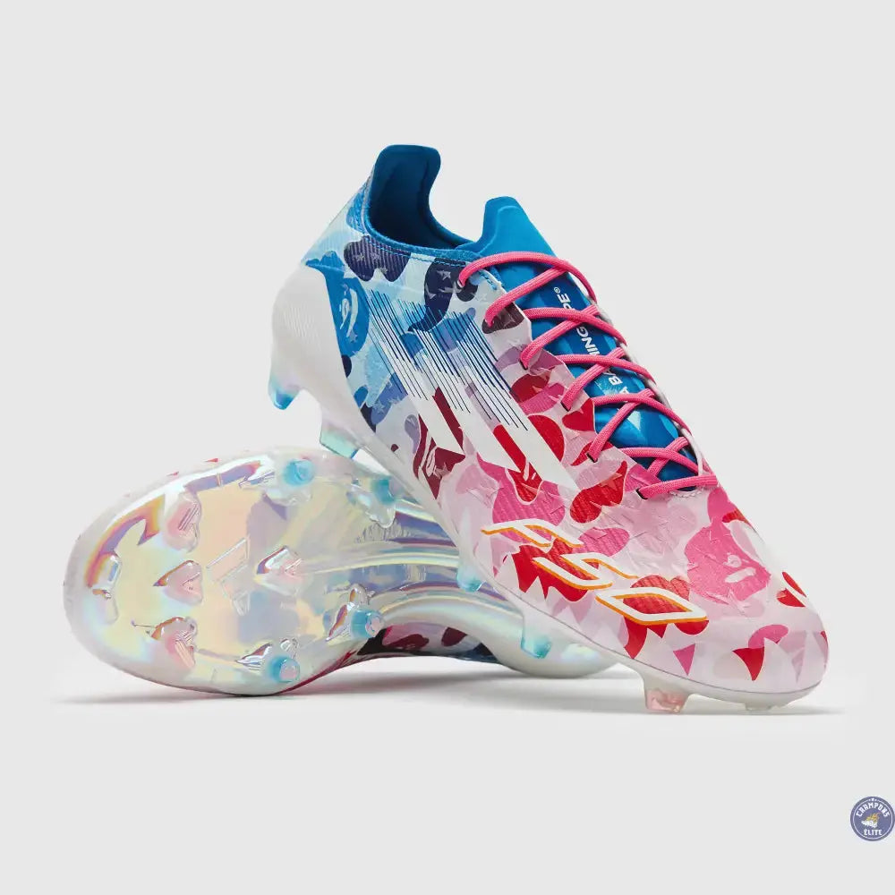 Image of F50 x Bape Languette FG - Rose/Bleu