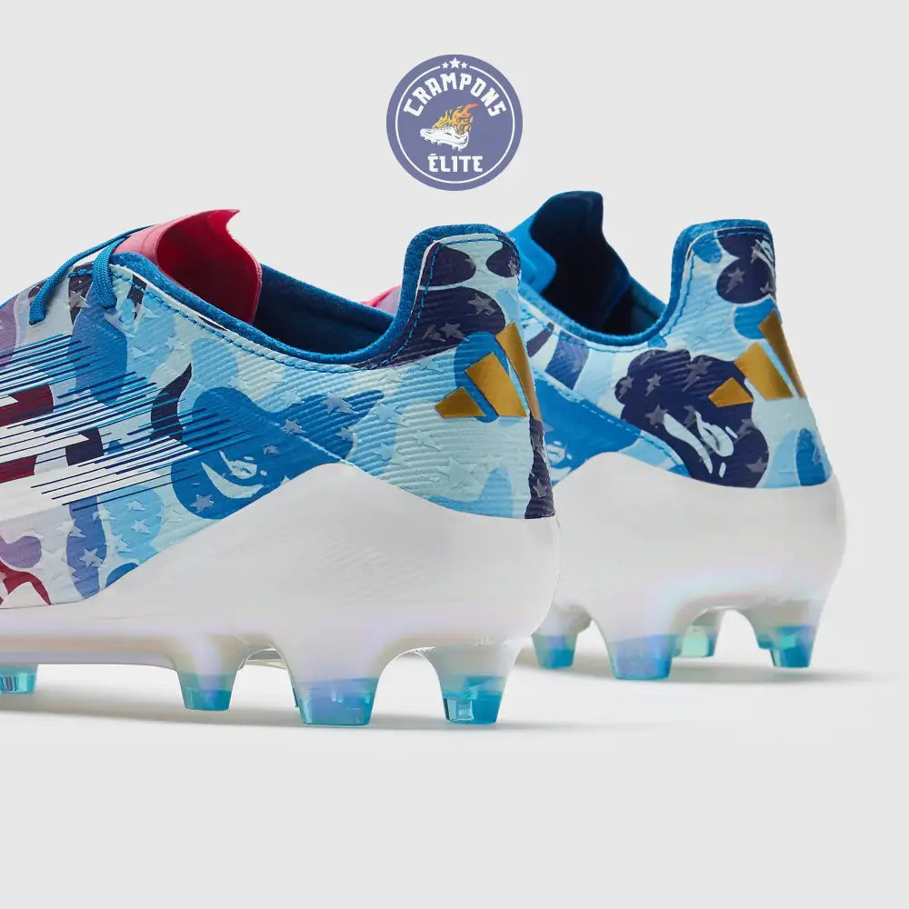 Image of F50 x Bape Languette FG - Rose/Bleu