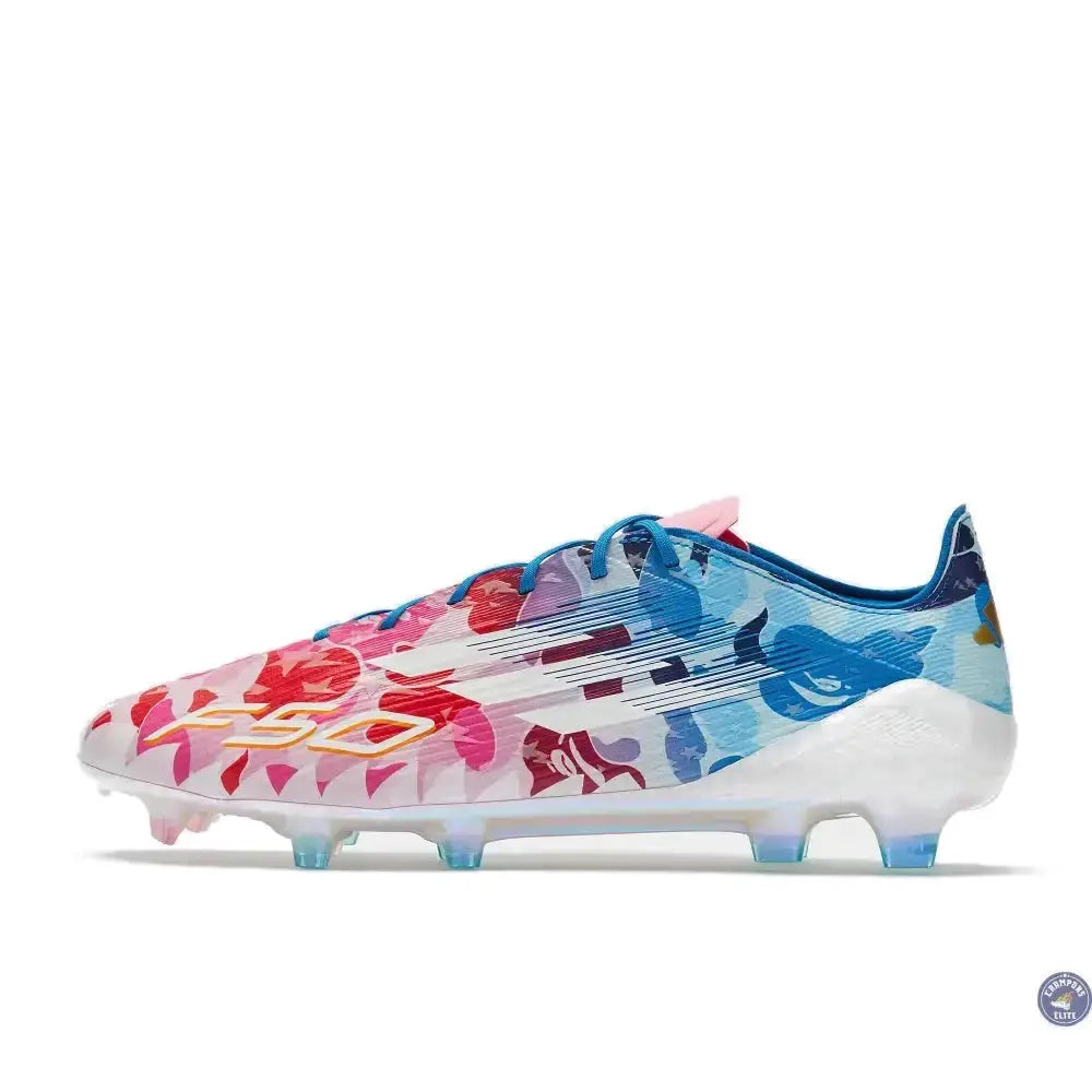 F50 x Bape Languette FG - Rose/Bleu