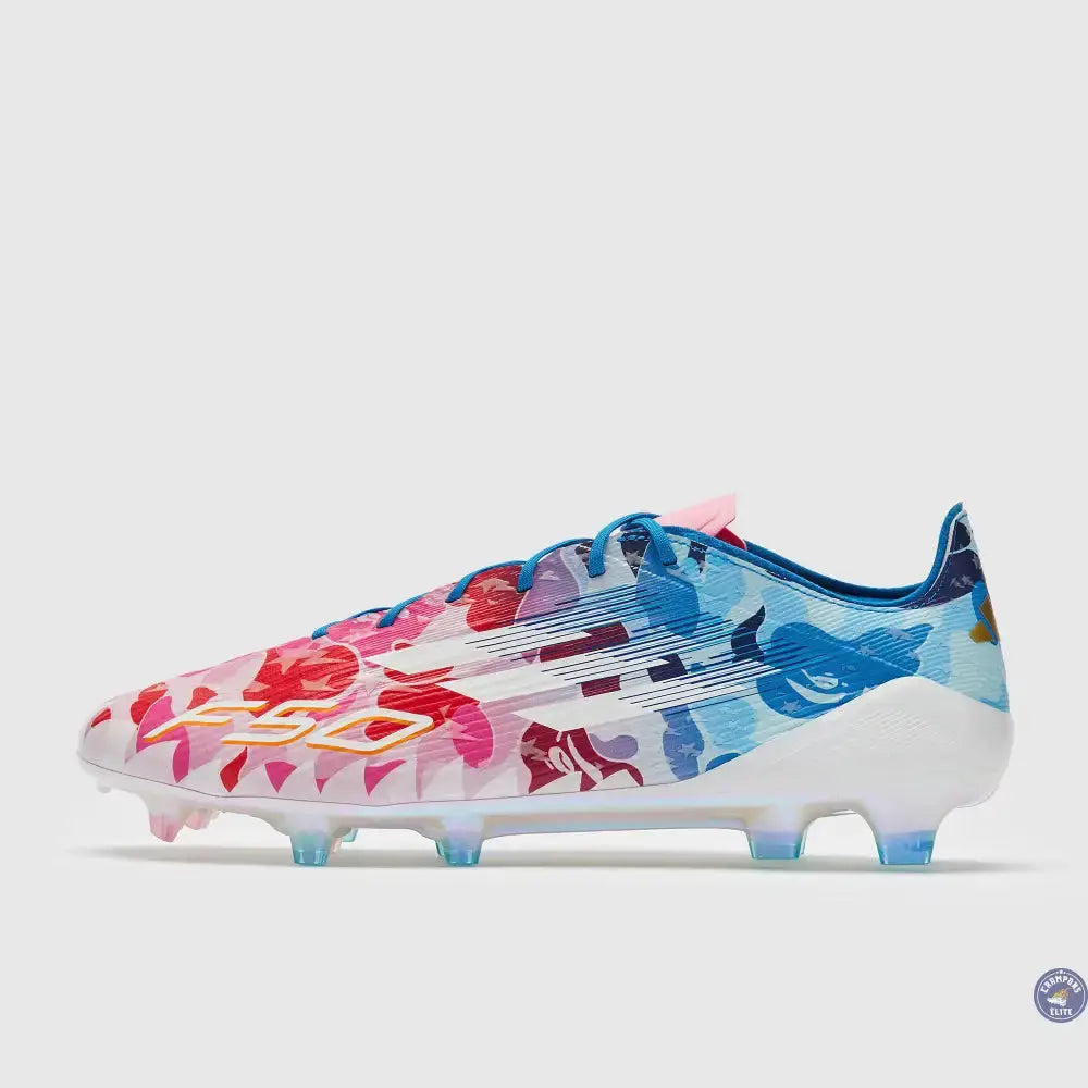 Image of F50 x Bape Languette FG - Rose/Bleu