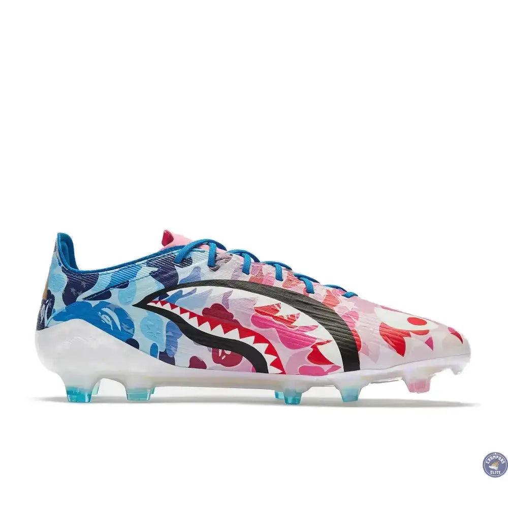 F50 x Bape Languette FG - Rose/Bleu