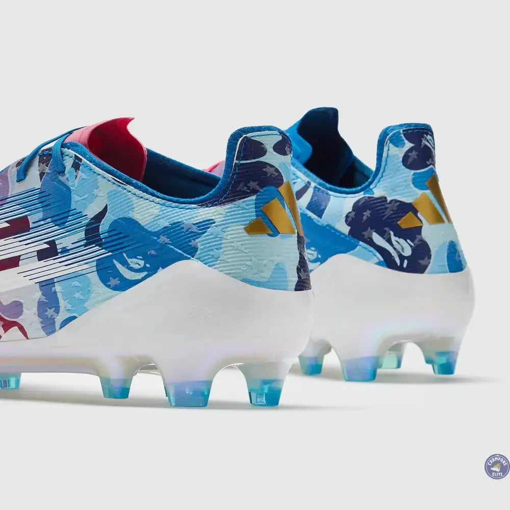 Image of F50 x Bape Languette FG - Rose/Bleu