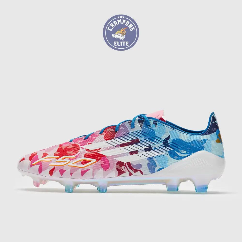 Image of F50 x Bape Languette FG - Rose/Bleu