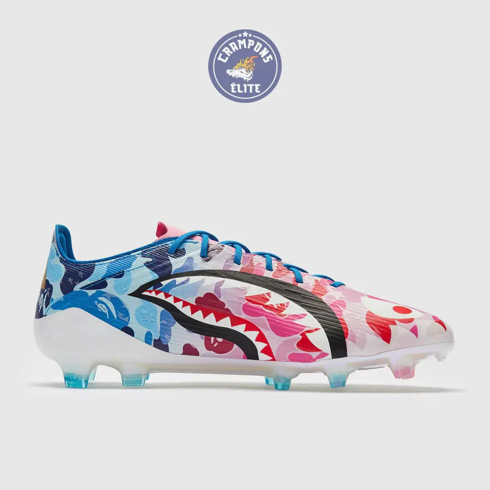 F50 x Bape Languette FG - Rose/Bleu