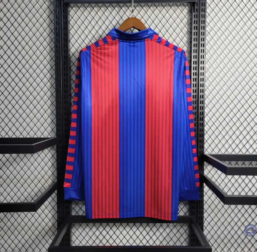 Image of FC Barcelone 1991/92 Domicile à manches longues