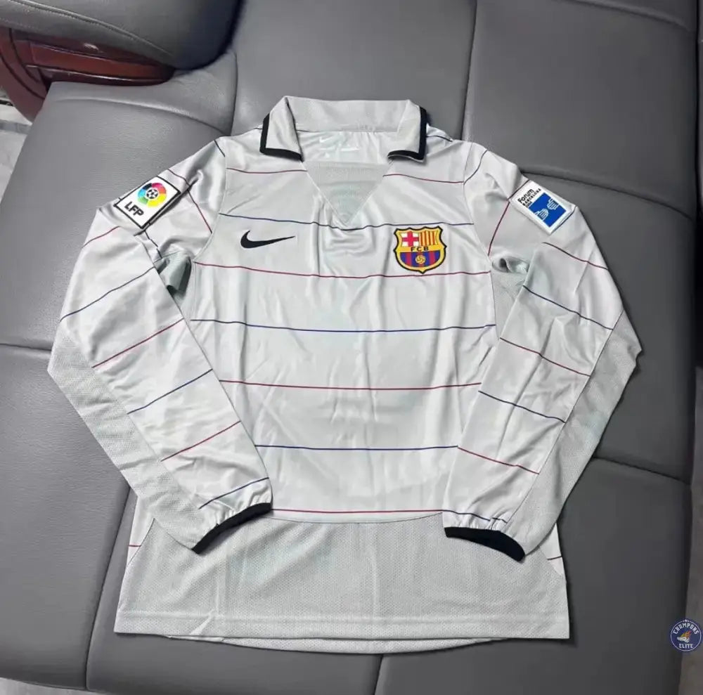 Image of FC Barcelone 2003/04 Extérieur à manches longues
