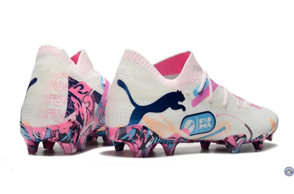 Future 7 Match FG/AG Volume Up - Blanc/Bleu/Poison Pink/Fizzy Melon/Bleu