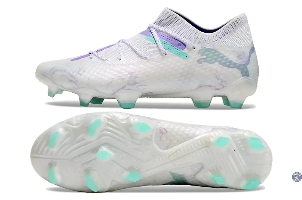 Future 7 Ultimate FG/AG Brilliance - Blanc/Noir/Spring Lavender ÉDITION LIMITÉE