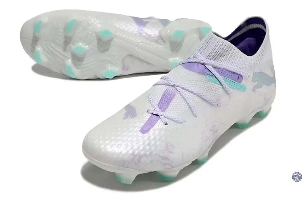 Future 7 Ultimate FG/AG Brilliance - Blanc/Noir/Spring Lavender ÉDITION LIMITÉE