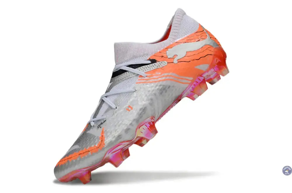 Future 7 Ultimate FG/AG Conquer your Mountain - Blanc/Orange/Argenté ÉDITION LIMITÉE