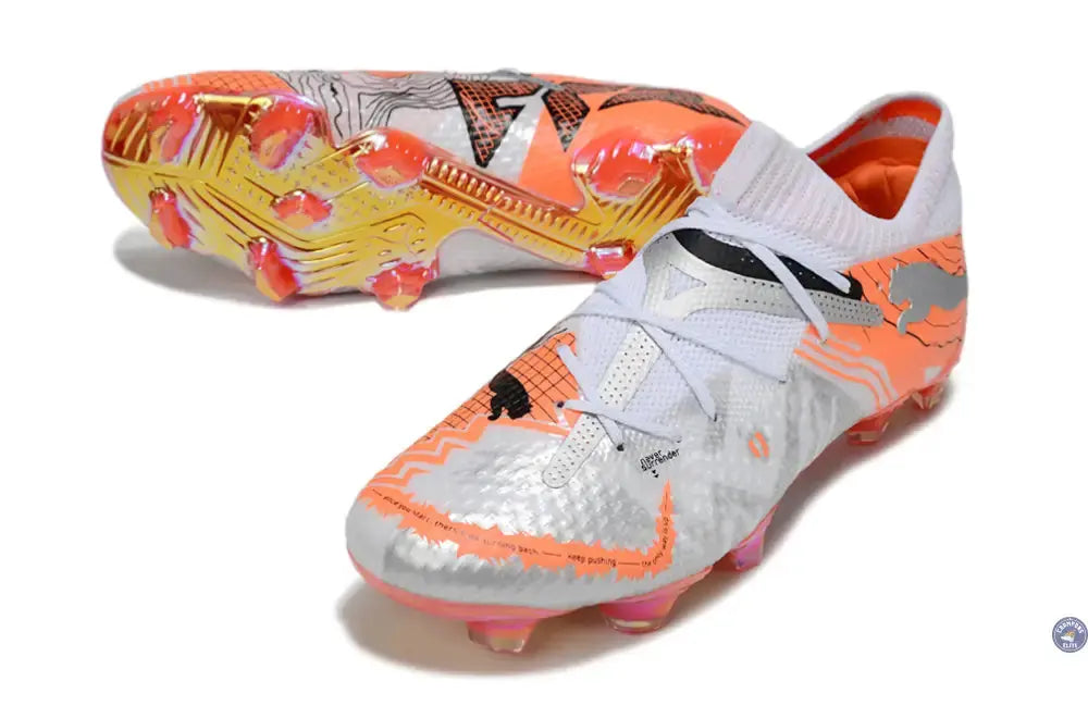Image of Future 7 Ultimate FG/AG Conquer your Mountain - Blanc/Orange/Argenté ÉDITION LIMITÉE