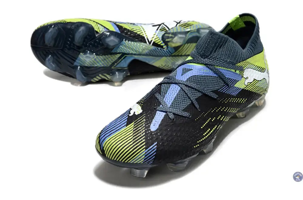 Future 7 Ultimate FG/AG Lights Out - Gray Skies/Blanc/Fizzy Apple