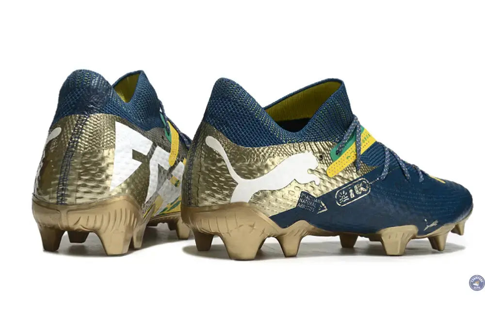 Image of Future 7 Ultimate FG/AG NJR BNA - Sailing Blue/Marine Blue/Jaune/Grassy Green/Doré ÉDITION LIMITÉE