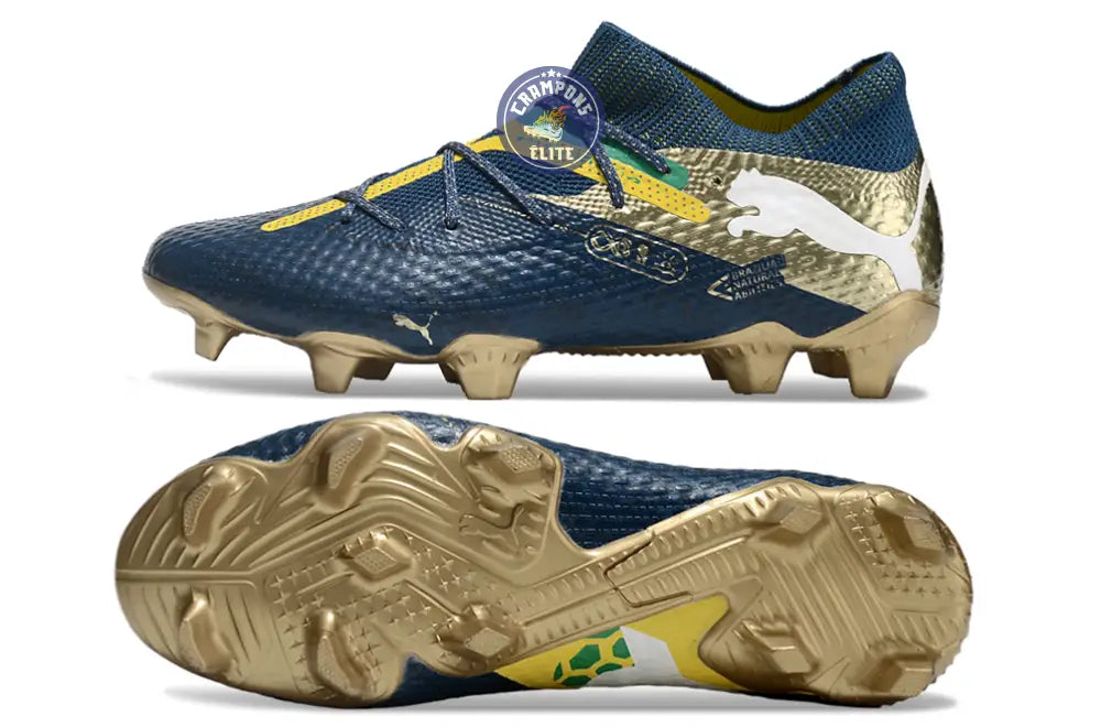 Image of Future 7 Ultimate FG/AG NJR BNA - Sailing Blue/Marine Blue/Jaune/Grassy Green/Doré ÉDITION LIMITÉE