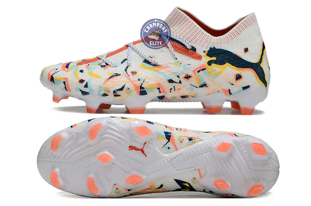 Image of Future 7 Ultimate FG/AG NJR Creativity - Blanc/Ocean Tropic/Turquoise Surf/Hot Heat/Sun Stream ÉDITION LIMITÉE