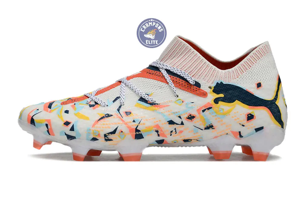 Image of Future 7 Ultimate FG/AG NJR Creativity - Blanc/Ocean Tropic/Turquoise Surf/Hot Heat/Sun Stream ÉDITION LIMITÉE