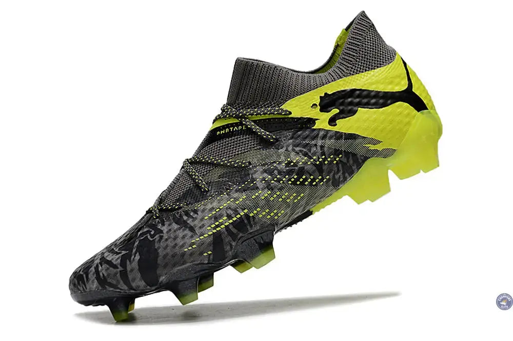 Future 7 Ultimate FG/AG Rush - Strong Gray/Cool Dark Gray/Electric Lime ÉDITION LIMITÉE