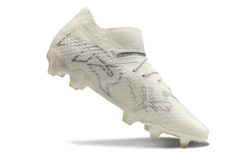 Future 7 Ultimate FG/AG White Pack - Blanc/Argenté