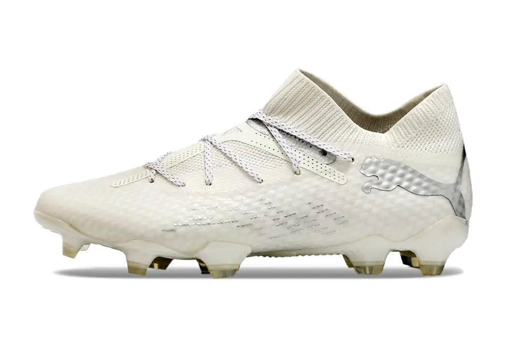 Future 7 Ultimate FG/AG White Pack - Blanc/Argenté