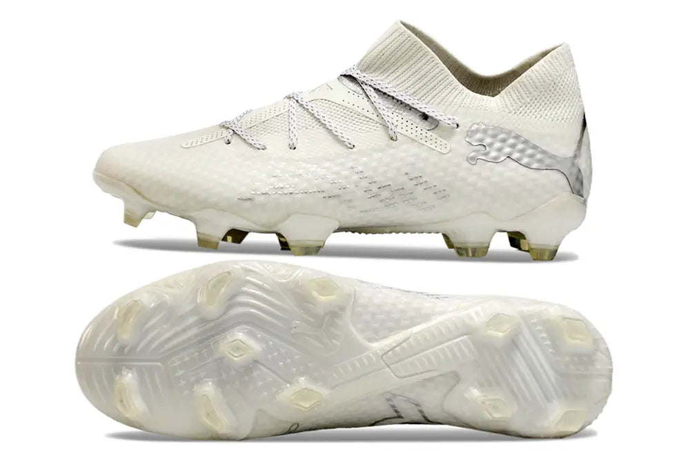 Future 7 Ultimate FG/AG White Pack - Blanc/Argenté