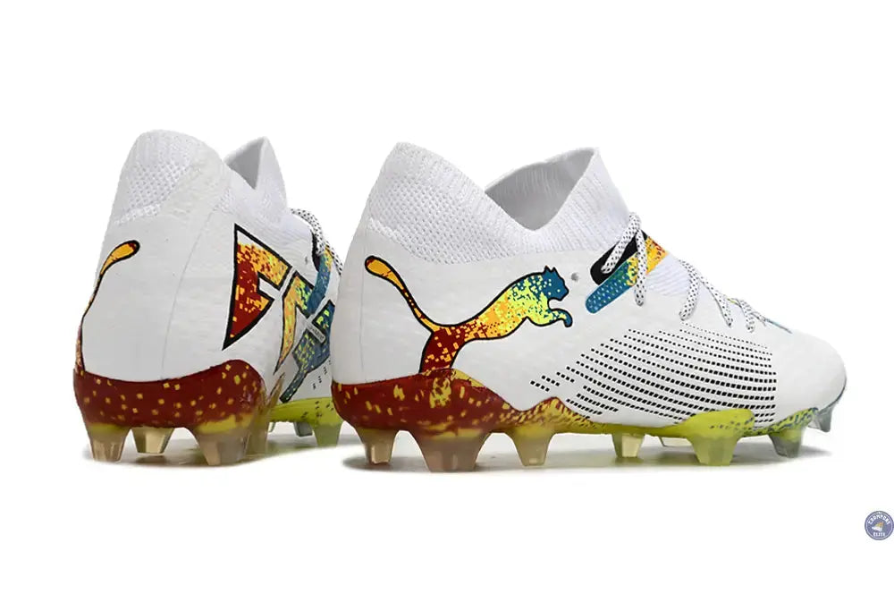 Future 7 Ultimate FG - Blanc/Bleu/Jaune/Rouge
