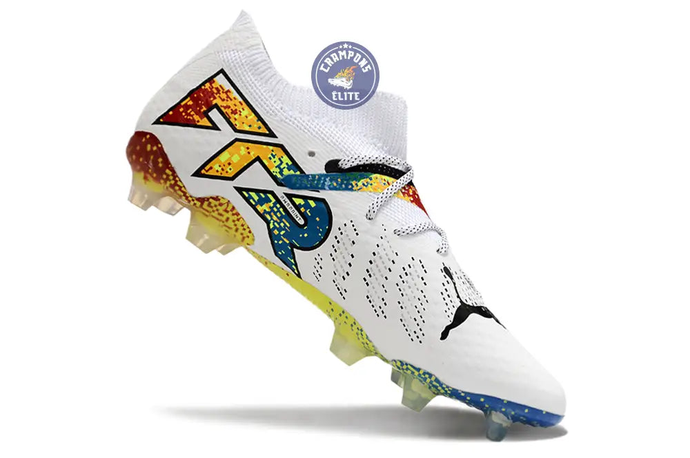 Image of Future 7 Ultimate FG - Blanc/Bleu/Jaune/Rouge
