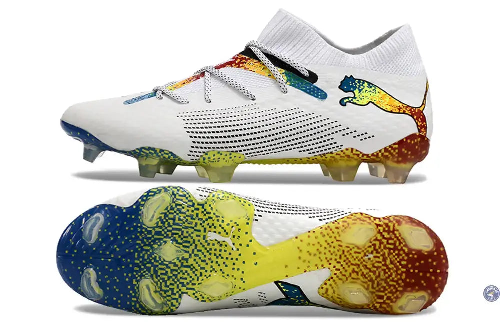 Image of Future 7 Ultimate FG - Blanc/Bleu/Jaune/Rouge