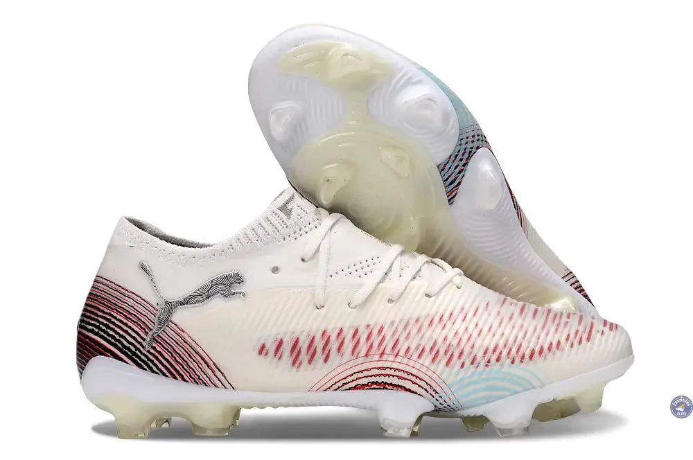 FUTURE 8 LOW FG - Blanc/Bordeaux/Gris/Jaune